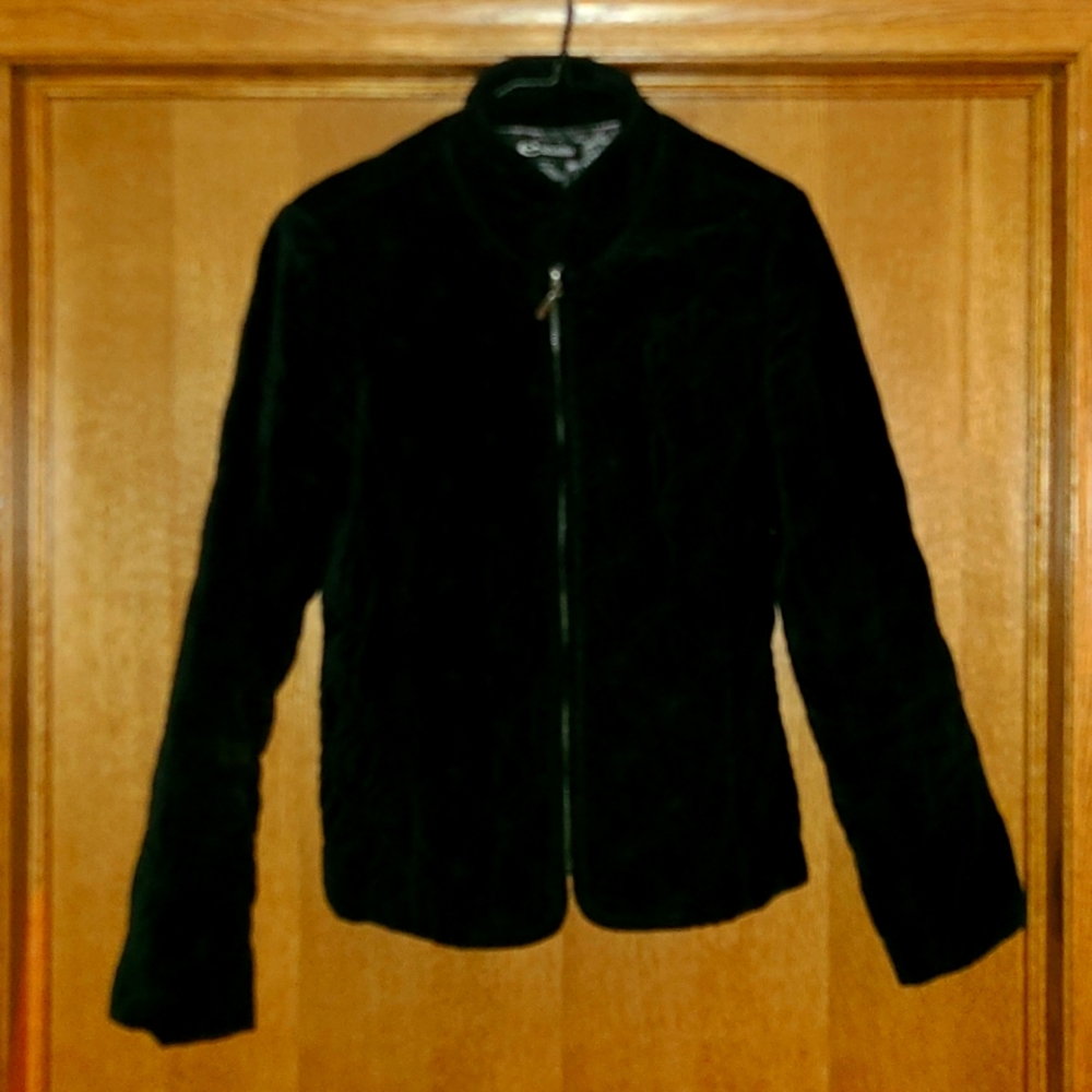 Beautiful eStudio black velvet jacket